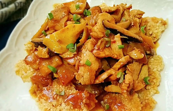 锅巴肉夹馍